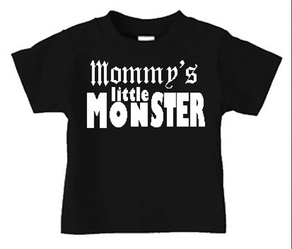 Mommy's Little Monster Shirt Infant And By DIMENSIONSclothing