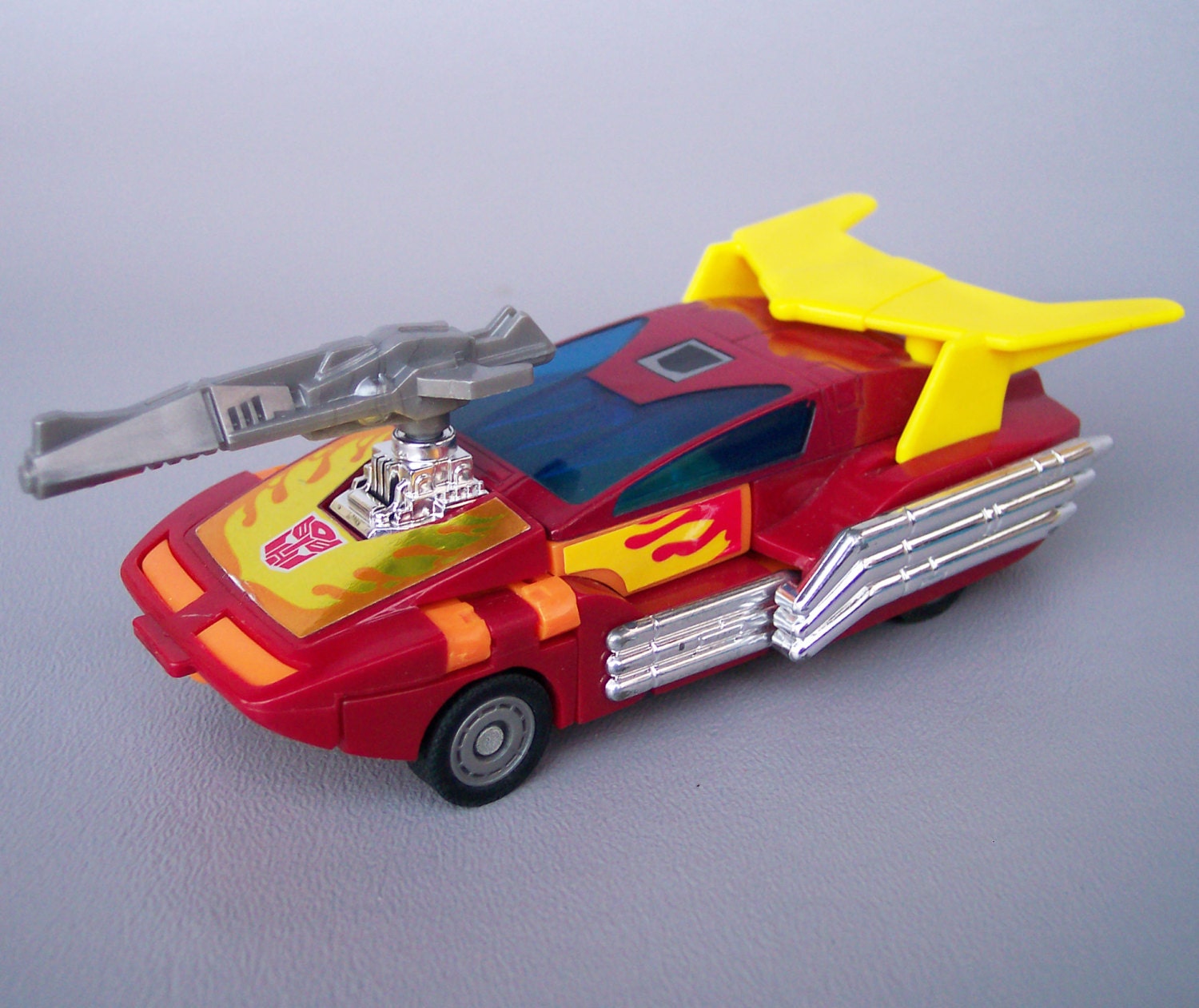 Vintage G1 Transformers Hot Rod 99% Complete C8