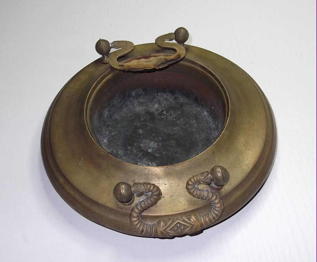 Antique Old Vintage Italian Ashtray Collectibles Home by Tesorus