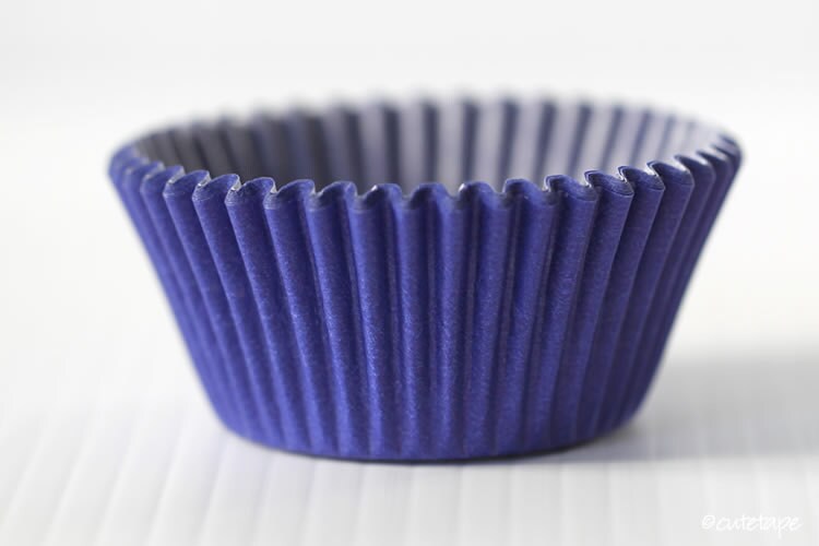 50 Solid NAVY Cupcake Liners Greaseproof Standard Cupcake