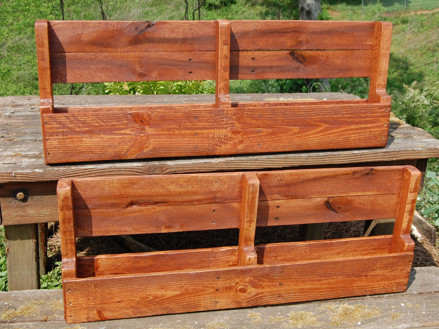 Set Of Reclaimed Wood Pallet Shelves Kids Room Decor Book   Il Fullxfull.466043542 Ktym 