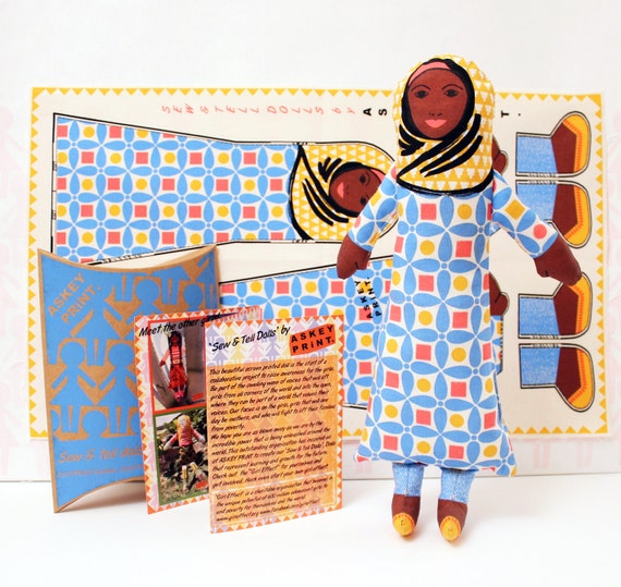 Items similar to Muslim Rag Doll Gift for Girls on Etsy