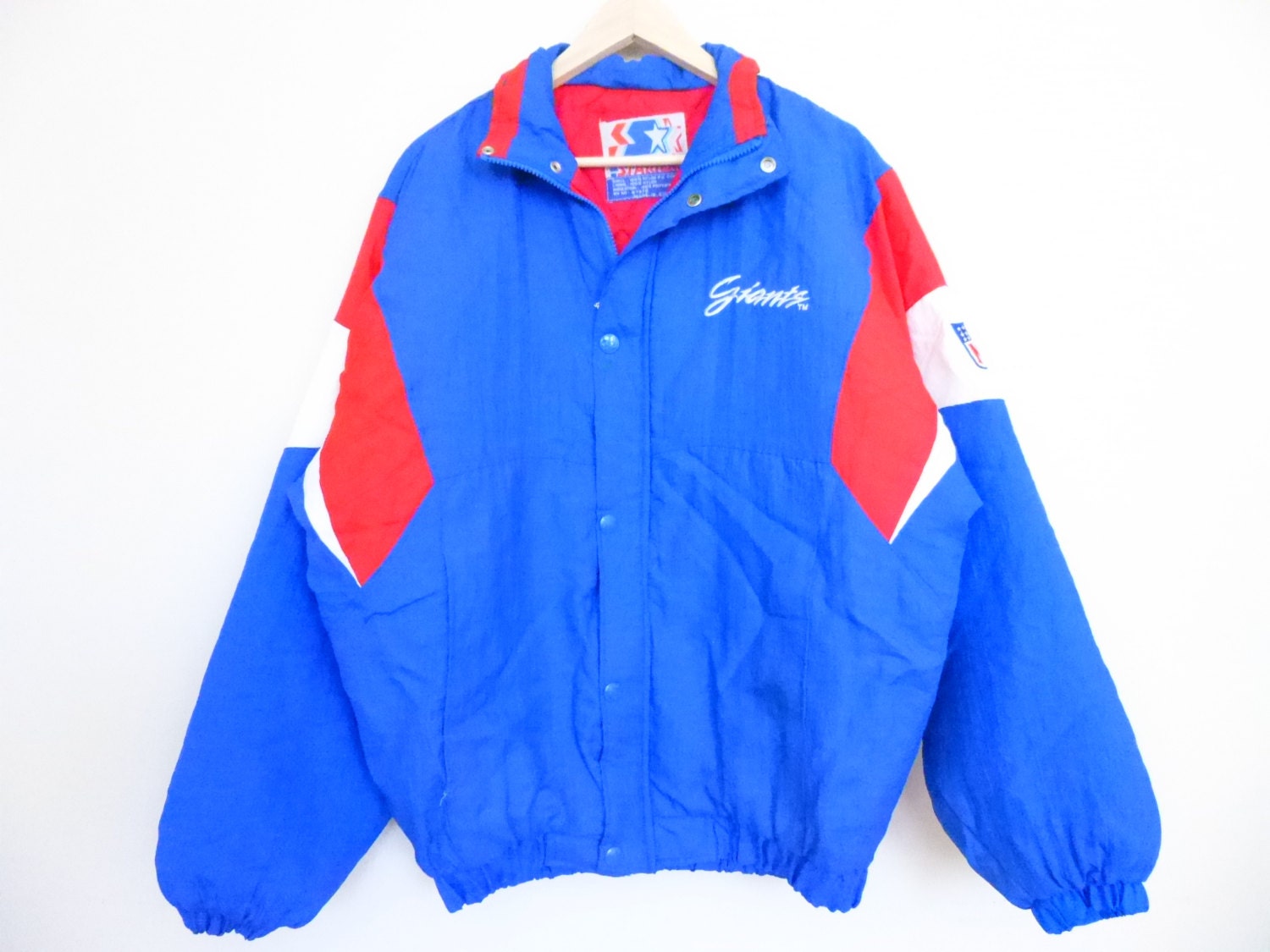 Jacket Throwback 90's NY Giants Starter Jacket Size M