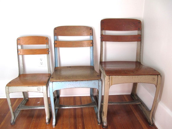 Vintage School Chairs Vintage School Chairs