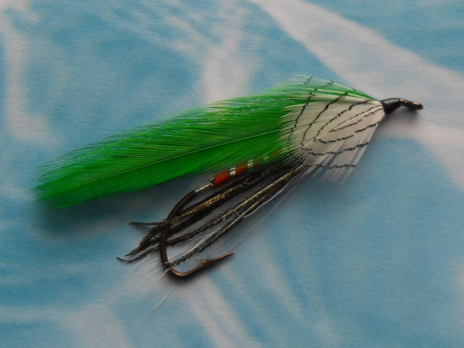 Fly Fishing Fly Green Ghost Streamer Fly by FliesandFeathers