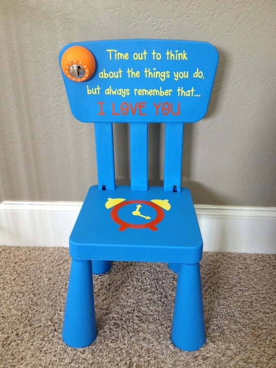 homemade time out chair