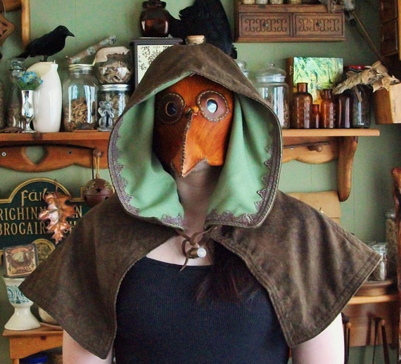 Hat Hood LARP Assassin's Creed Steampunk Medieval Chaperon