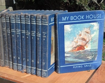 12 Volumes of My Book House dated 1937
