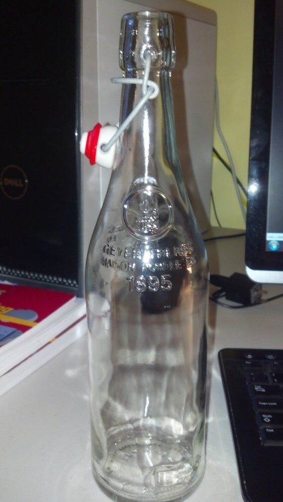 French Lemonade Bottle Geyer Freres Maison Fondee en 1895