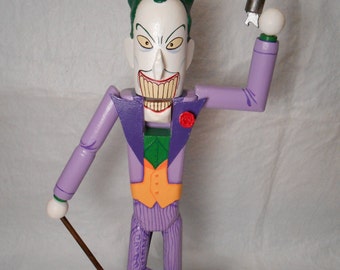 wooden joker toy