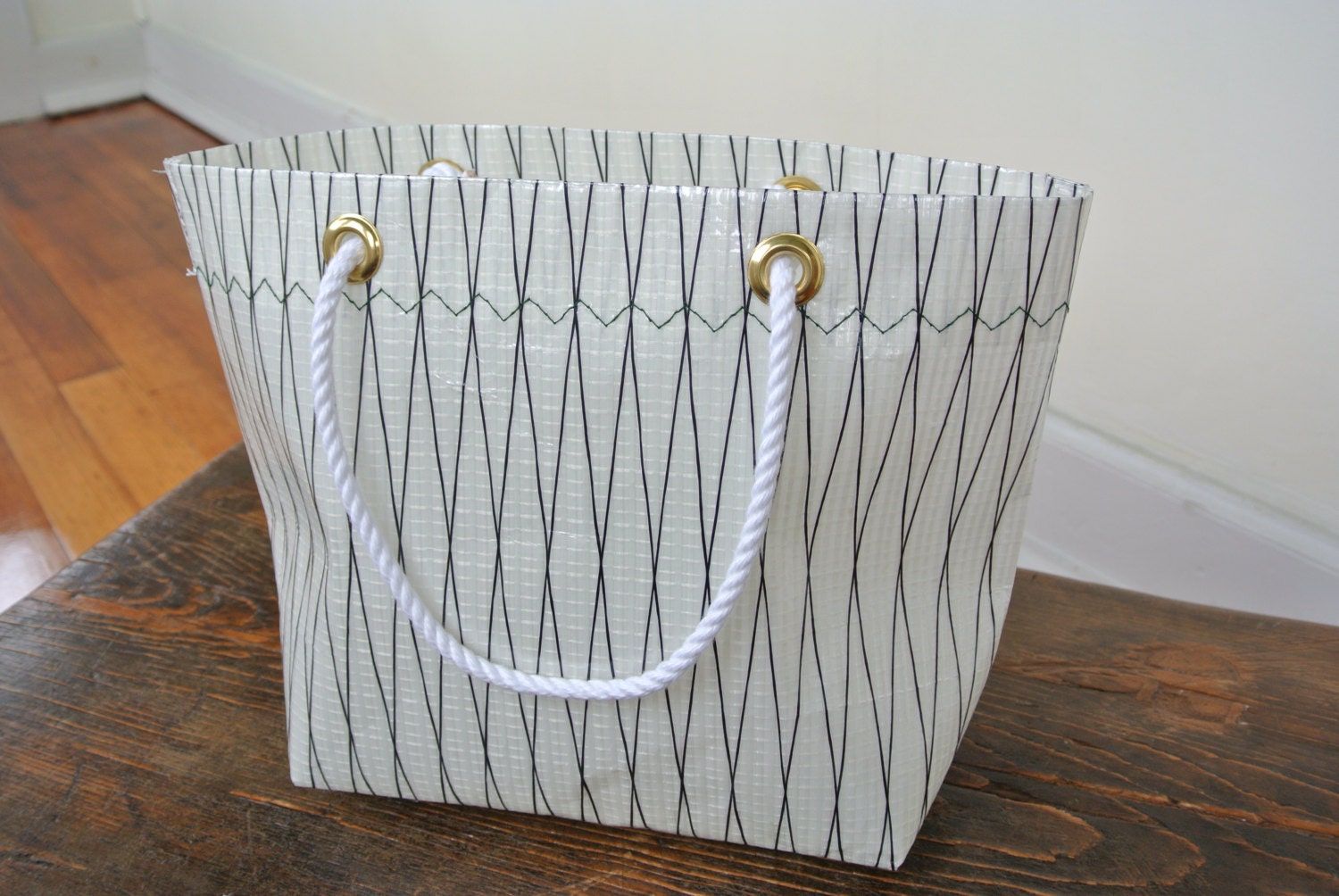 Recycled sailcloth tote small