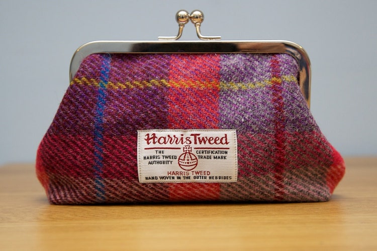 harris tweed purse sale