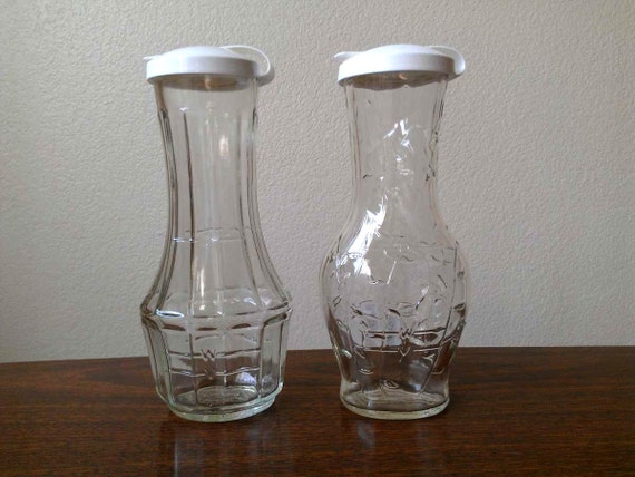 Good Seasons Salad Dressing Cruets Mixing Bottles Set of 2