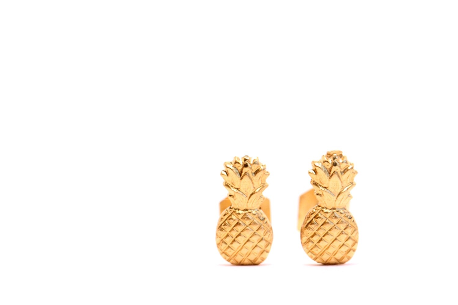 Pineapple pineapple stud earrings fruit earrings