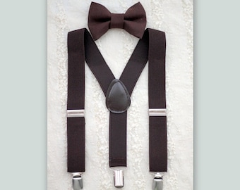 baby boy bow tie suspenders set..baby suspenders.. baby boy suspenders..boys suspenders..ring bearer outfit..boys wedding outfit..summer