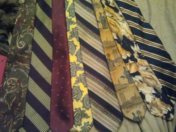 CUSTOM TIE SKIRT made from Recycled Repurposed Upcycled Mens Ties --- Made to Order in All Sizes