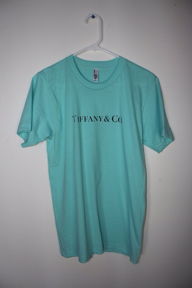 t shirt color tiffany