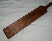 Poplar hardwood adult spanking paddle.