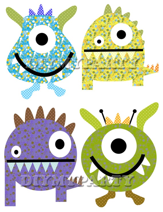 baby monster clipart - photo #32