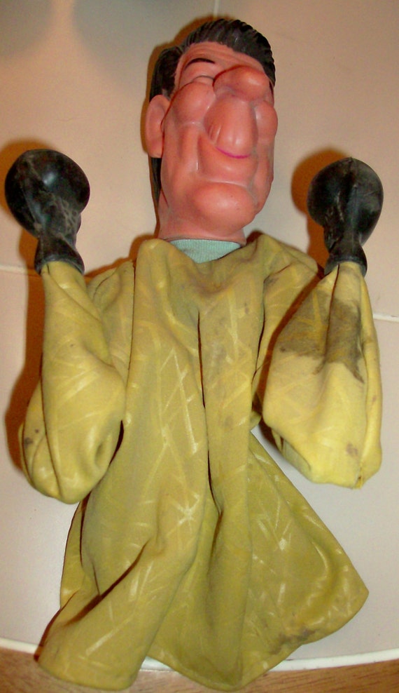 boxer hand puppet