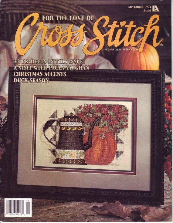 For the Love of Cross Stitch magazine November 1994