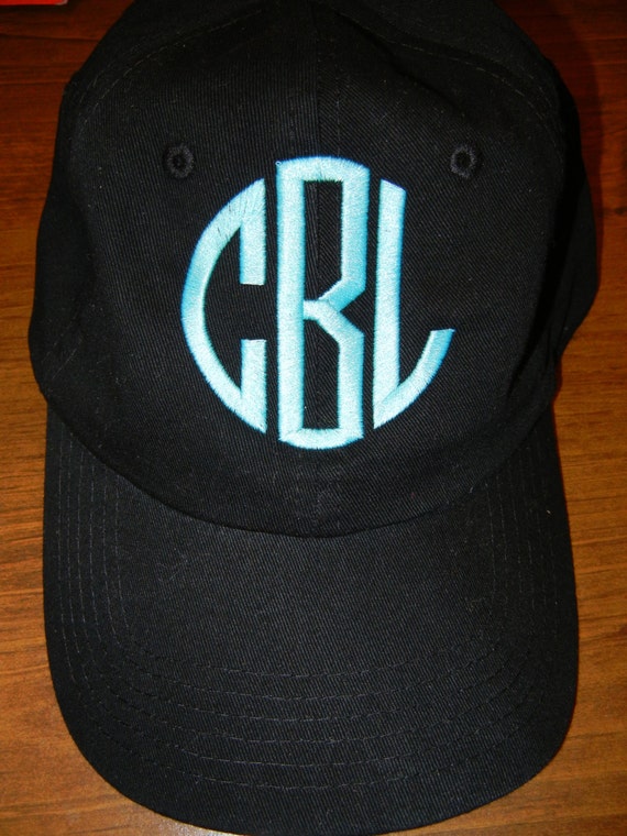Monogrammed Baseball Hat