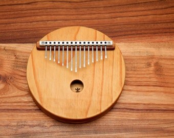 Acoustic Kalimba, 15 key, Proper harmonic design,Mbira,Thumb Piano