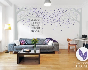 Tree Wall Decals For Living Room bamboo tree wall decal living room wall decal tree wall Tree Wall Decals For Living Room bamboo tree wall decal living room wall decal tree wall