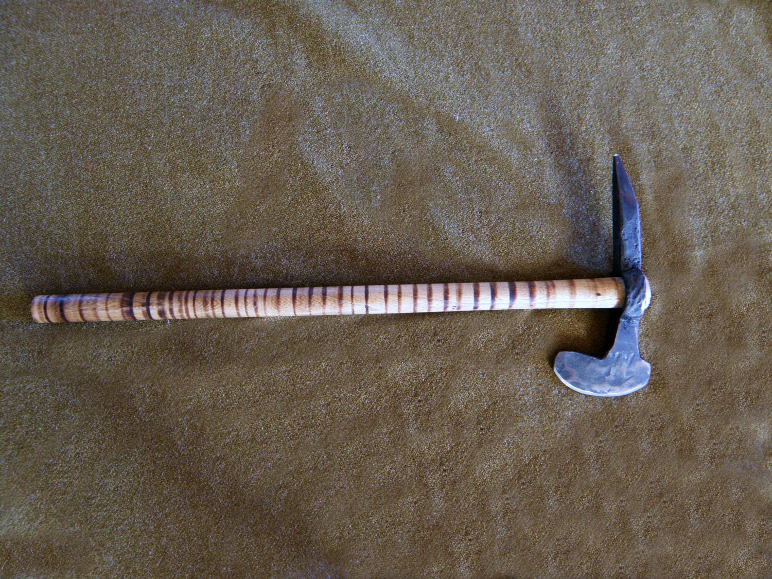 Items similar to Hand Forged Railroad Spike Tomahawk on Etsy