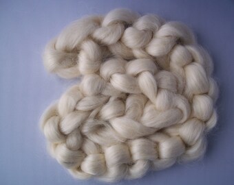 Lincoln Longwool Spinning Fiber, Roving, Top, 100g / 3.5oz, British Wool