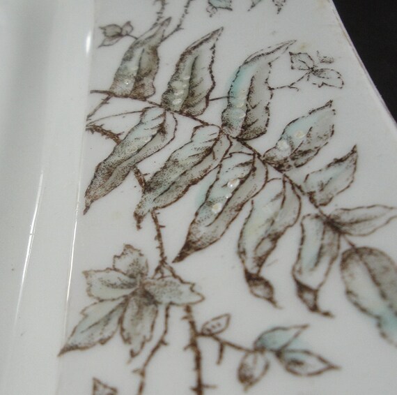 Vintage 1800s Maddock & Co Burslem England Raspberry