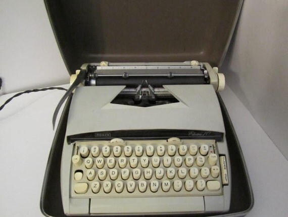 Vintage typewriter Sears typewriter Electric typewriter