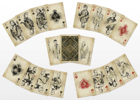 Game of Thrones Playing Cards (Vintage)