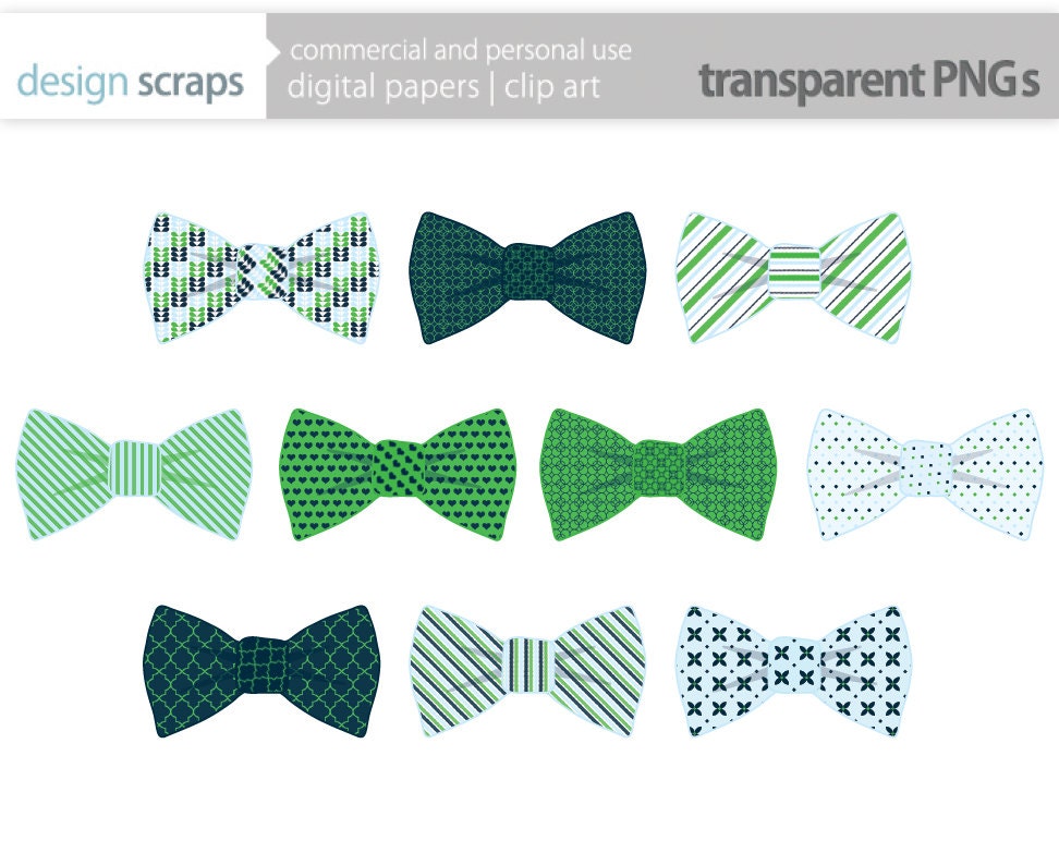 bow tie clip art graphics baby boy ties digital by designscraps