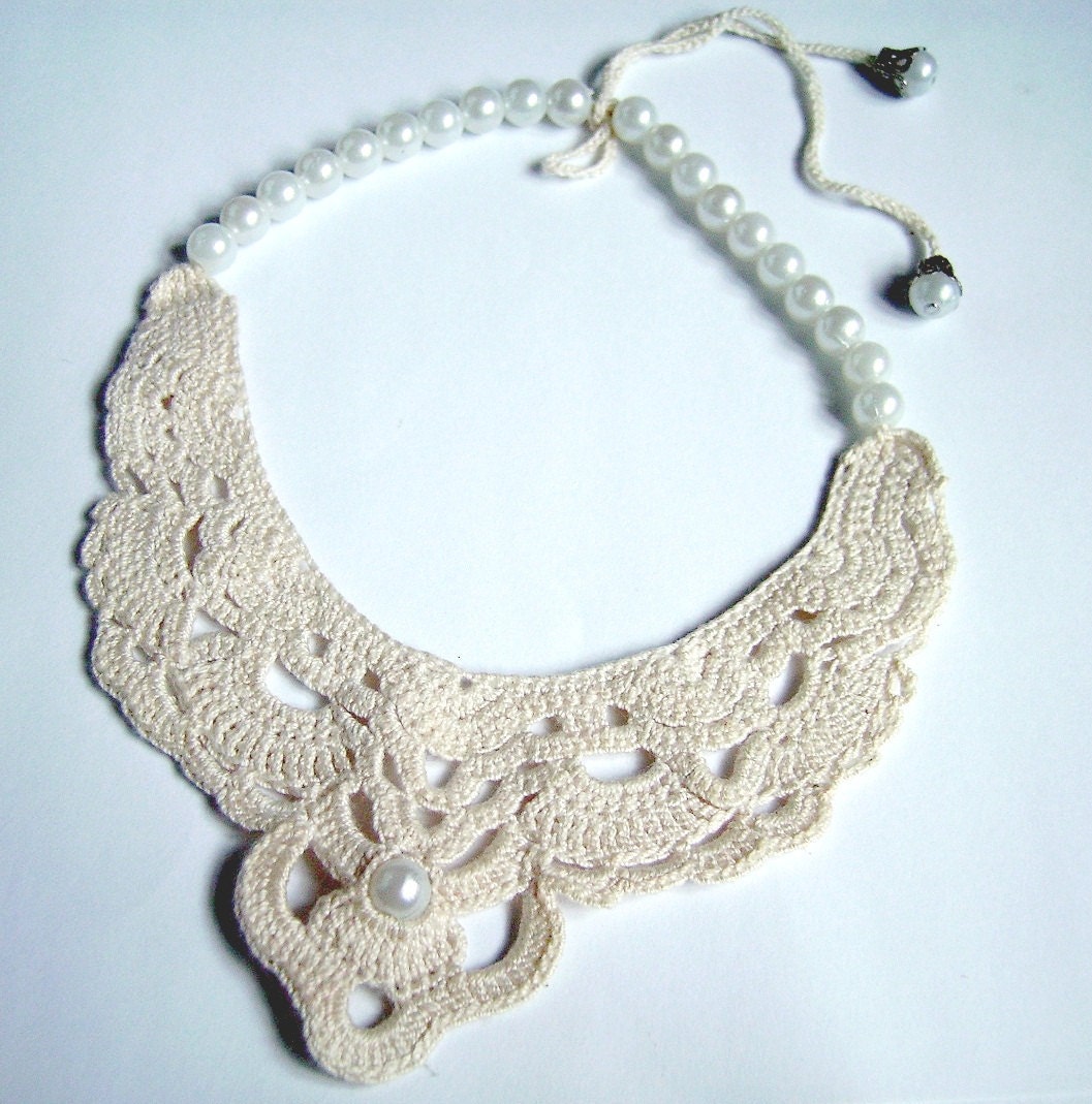 crochet necklace