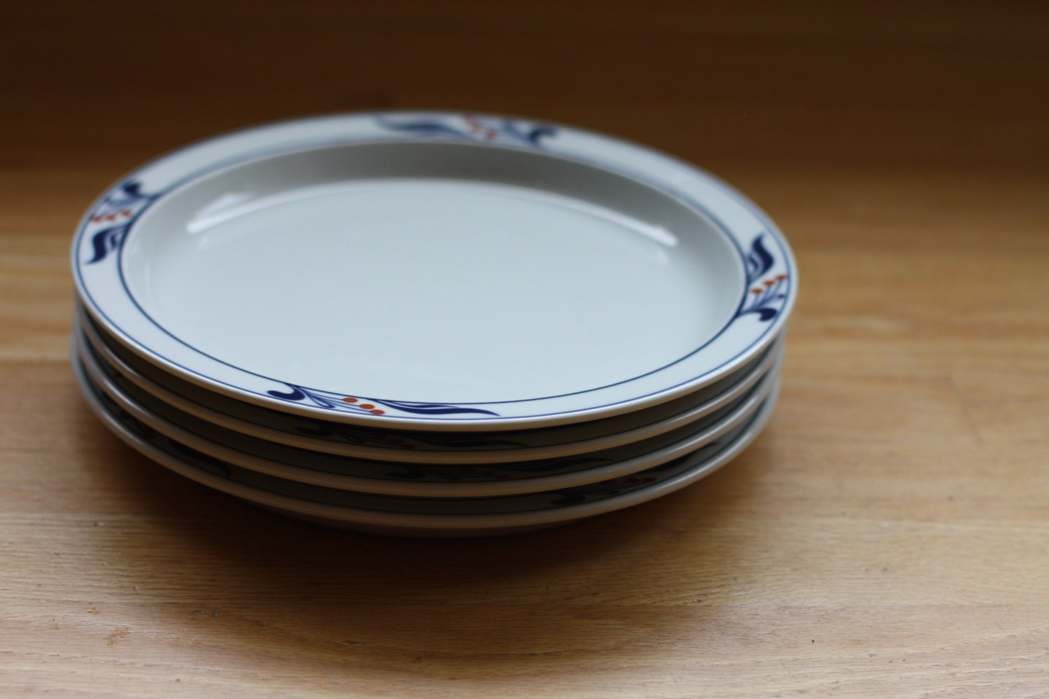 Set of 4 Dansk Bistro Maribo Dinner Plates