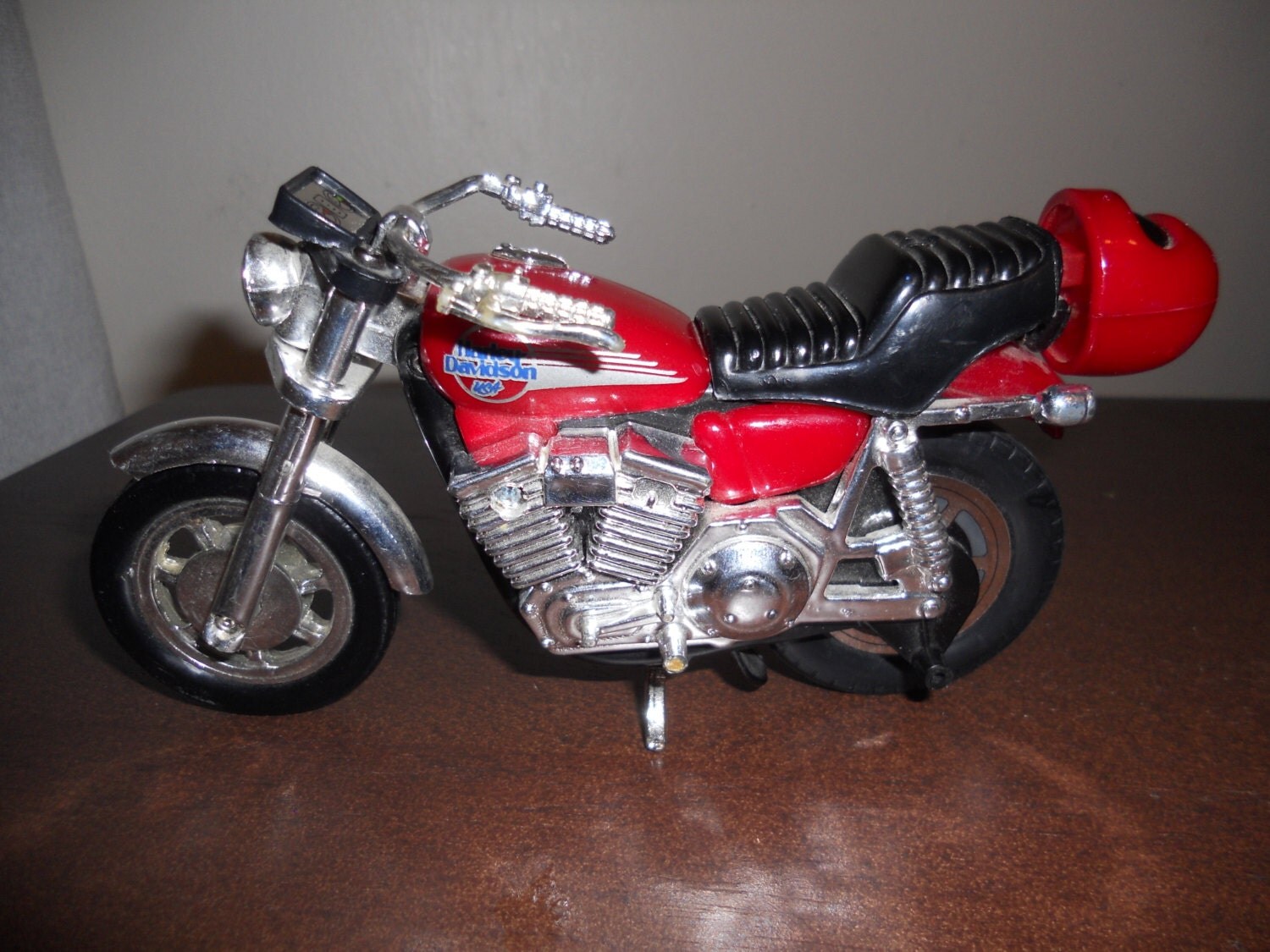 Vintage Matchbox Harley Davidson PullString Motorcycle Toy