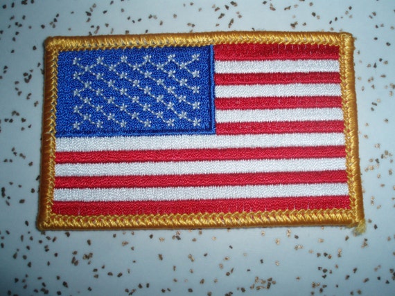 American flag U S Army Patch Collectible