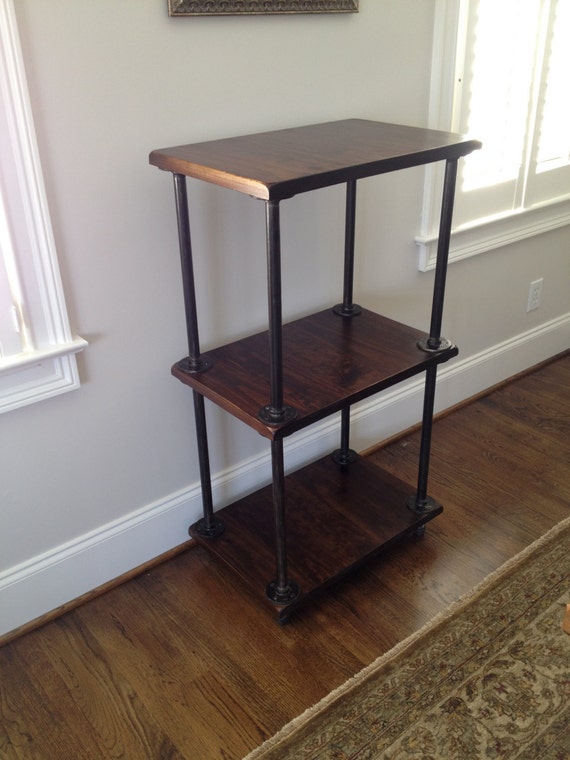 Items similar to Industrial Pipe Bookcase on Etsy