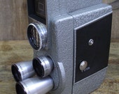 Revere Eye Matic 8mm Turret Lens Movie Camera