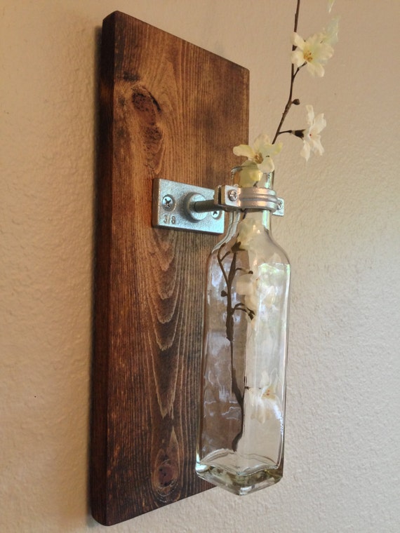 Rustic Wall Vase Medium