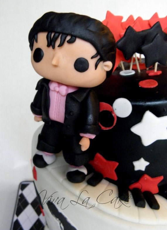 Items Similar To Michael Jackson Edible Cake Topper And