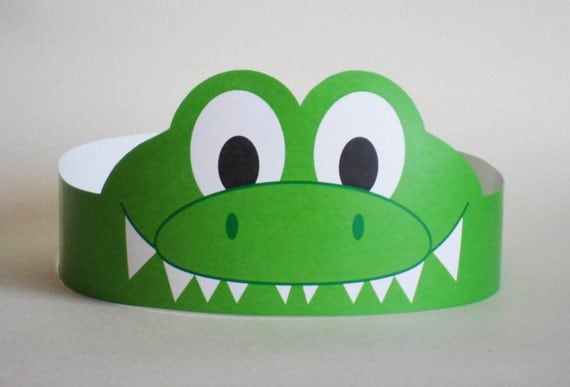 Gator Paper Crown Printable