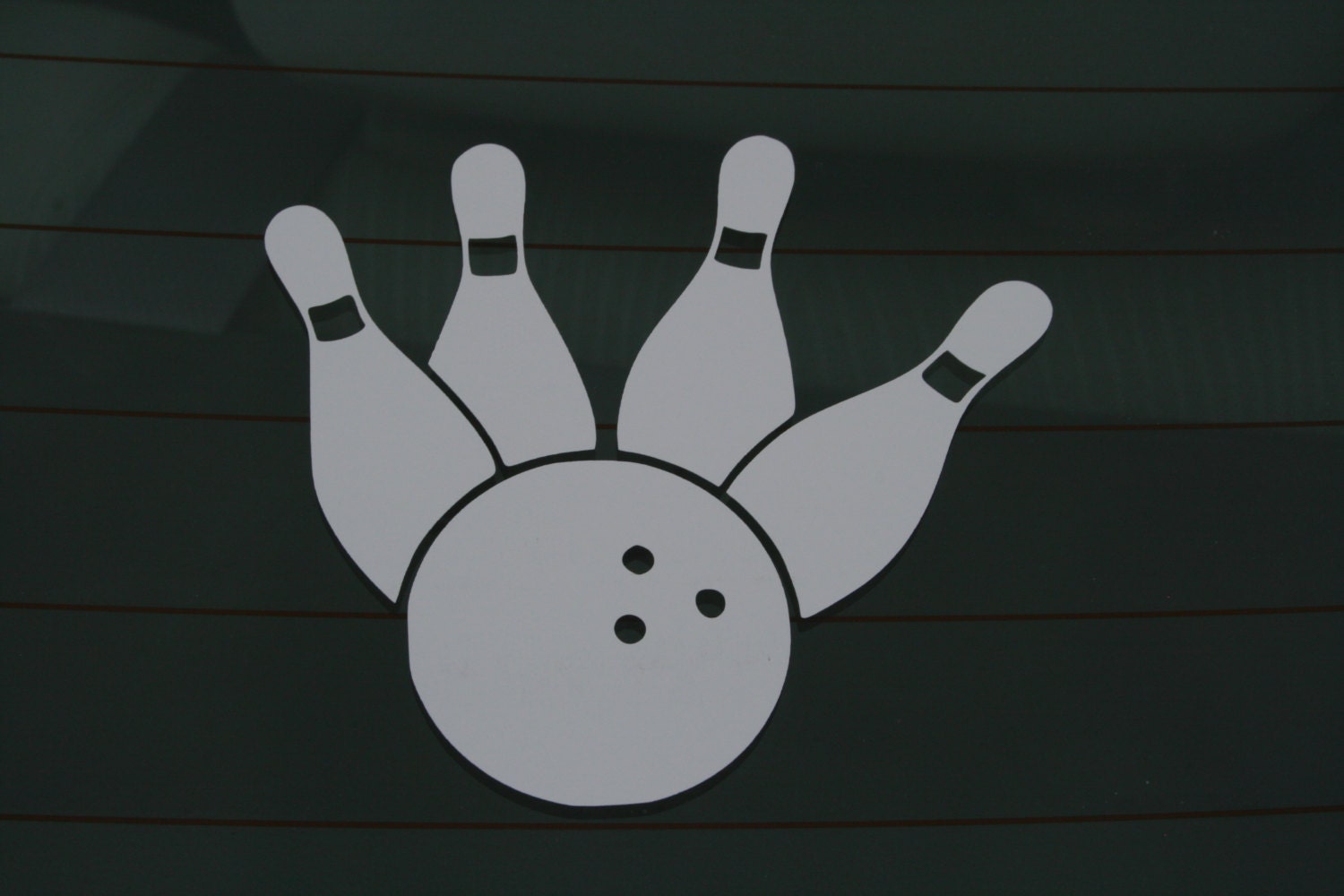 Bowling Sticker Decal