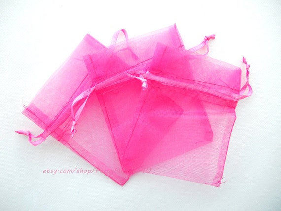 ... Bags with Satin Drawstrings,3x4 In Sheer Fabric Favor Bags Party Small