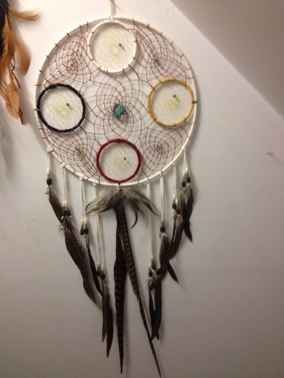 Extra Large dream catcher native compass