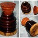 Wood Stash Bottle Table Piece With Cork Style Lid - FREE gift with purchase