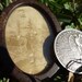World War One Soldier Photograph In Original Case WW1 WWI Authentic & Unique Military Antique 1900s Piece of History