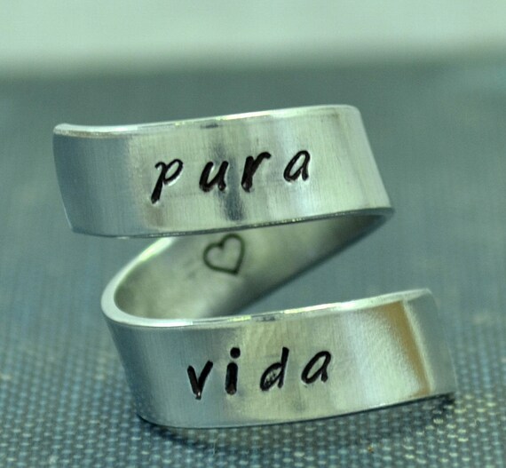 Pura Vida Adjustable Twist Ring by TheVillageGifts on Etsy