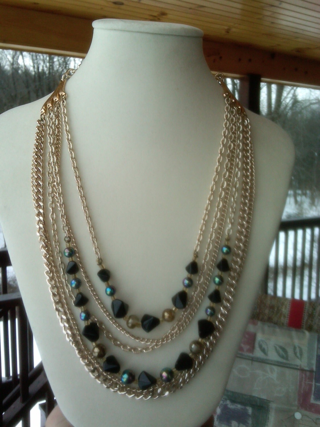 Multi strand necklace